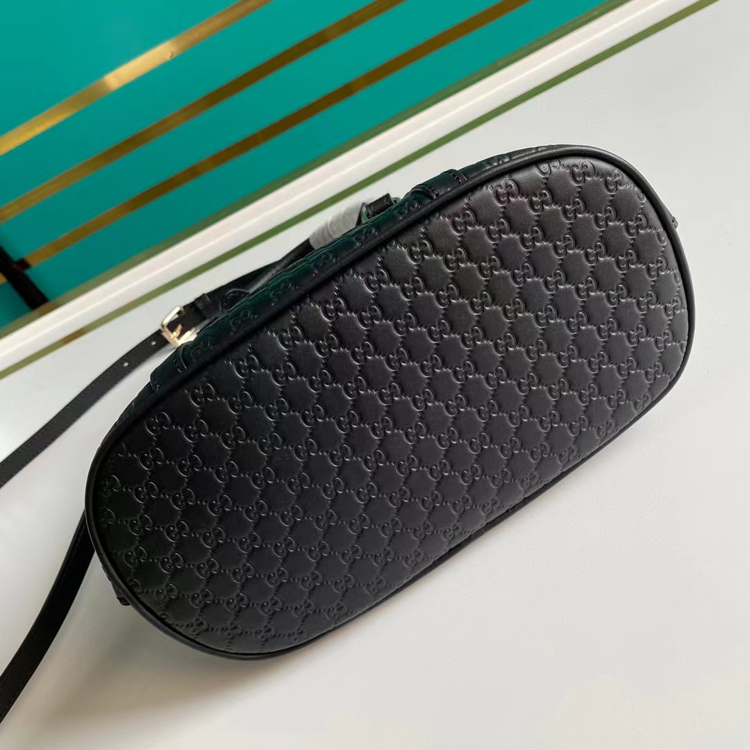 G*u*i micro gg leather mini dome crossbody bag