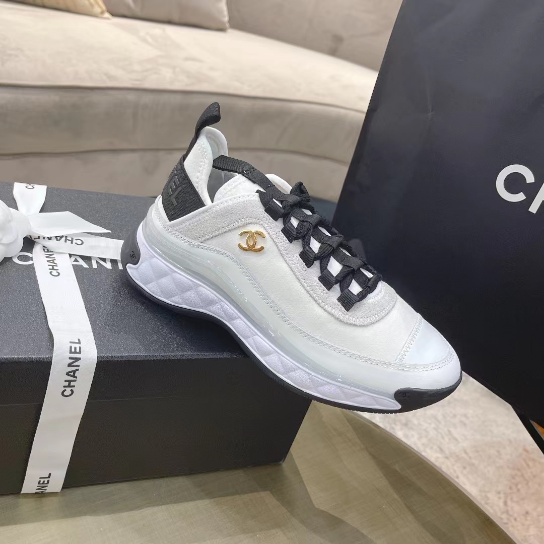 Ch*el cc logo sneakers