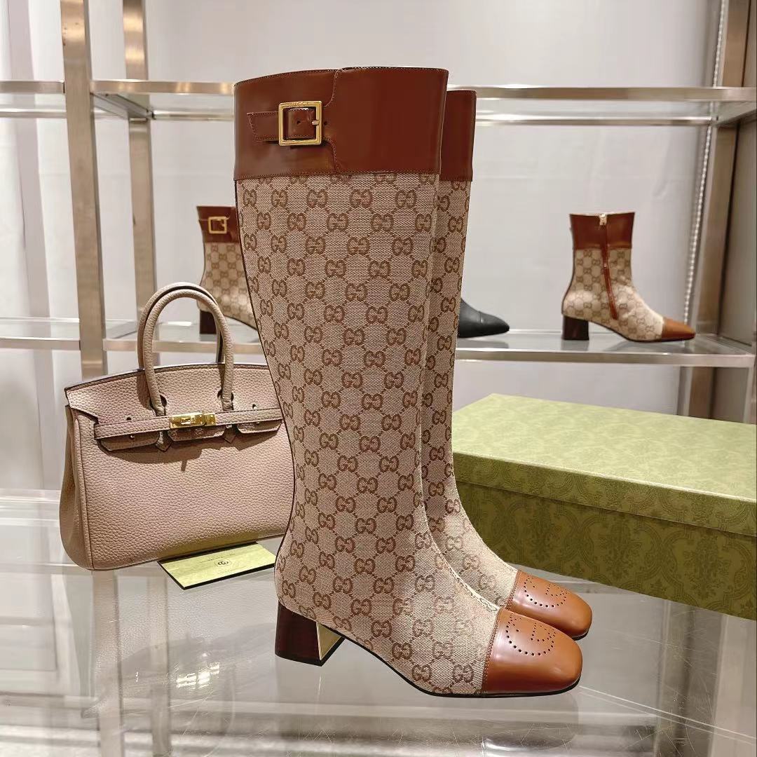 g*u*i beige gg S*p*e boots
