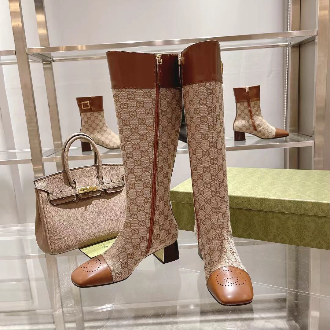 g*u*i beige gg S*p*e boots