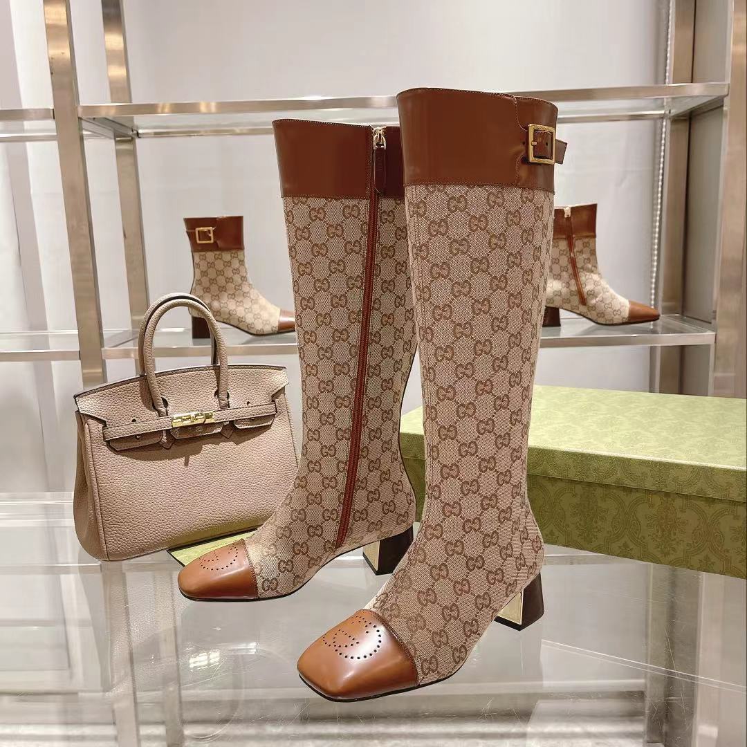 g*u*i beige gg S*p*e boots