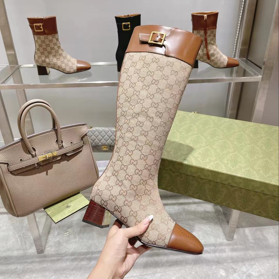 g*u*i beige gg S*p*e boots