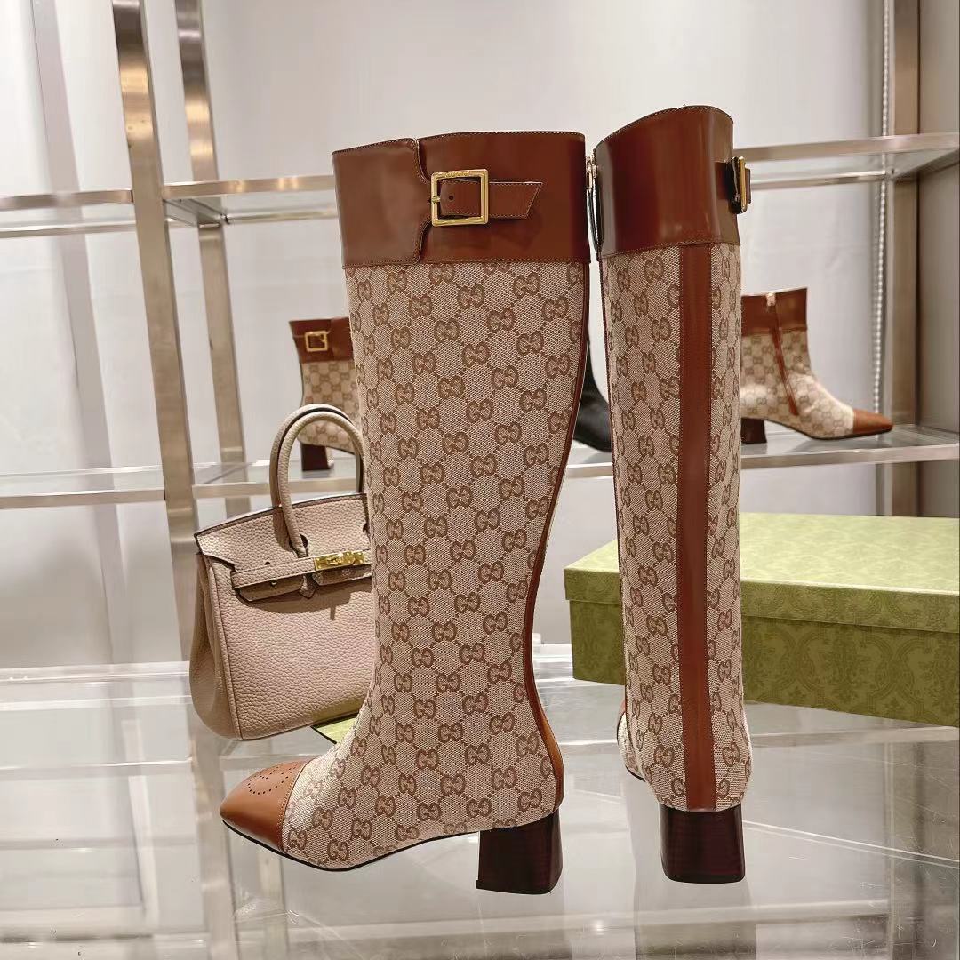 g*u*i beige gg S*p*e boots