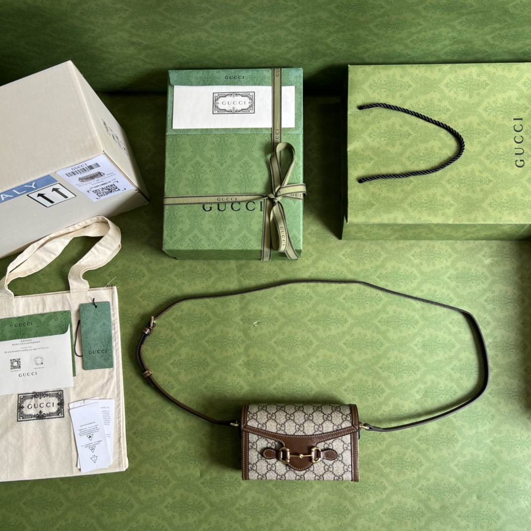 G*u*i horsebit 1955 mini bag