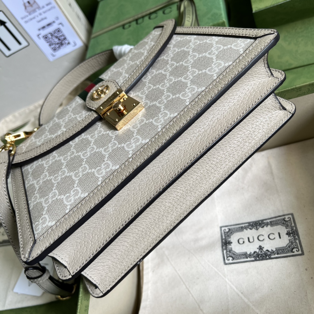 Ophidia small top handle bag with Web