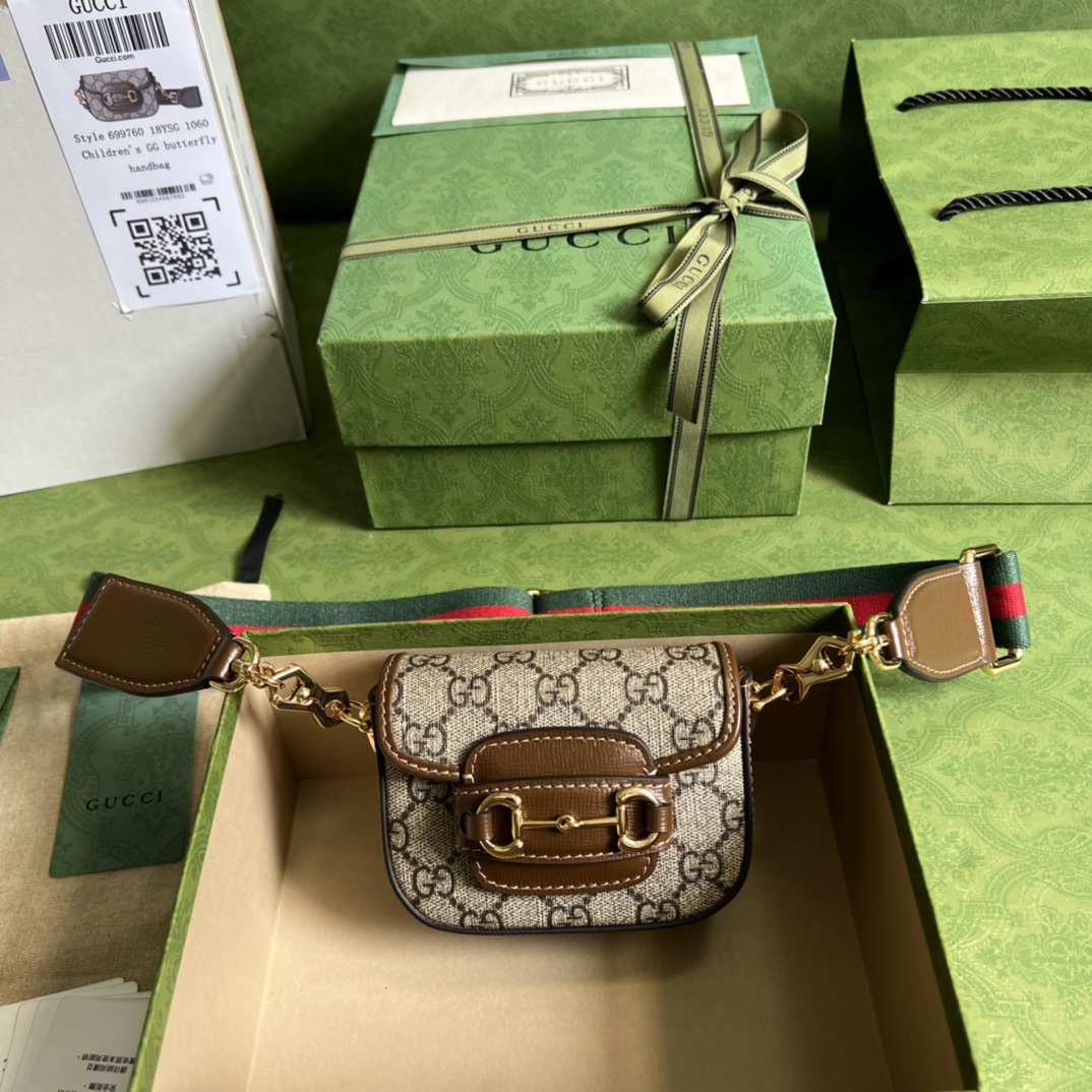 G*u*i horsebit 1955 strap wallet