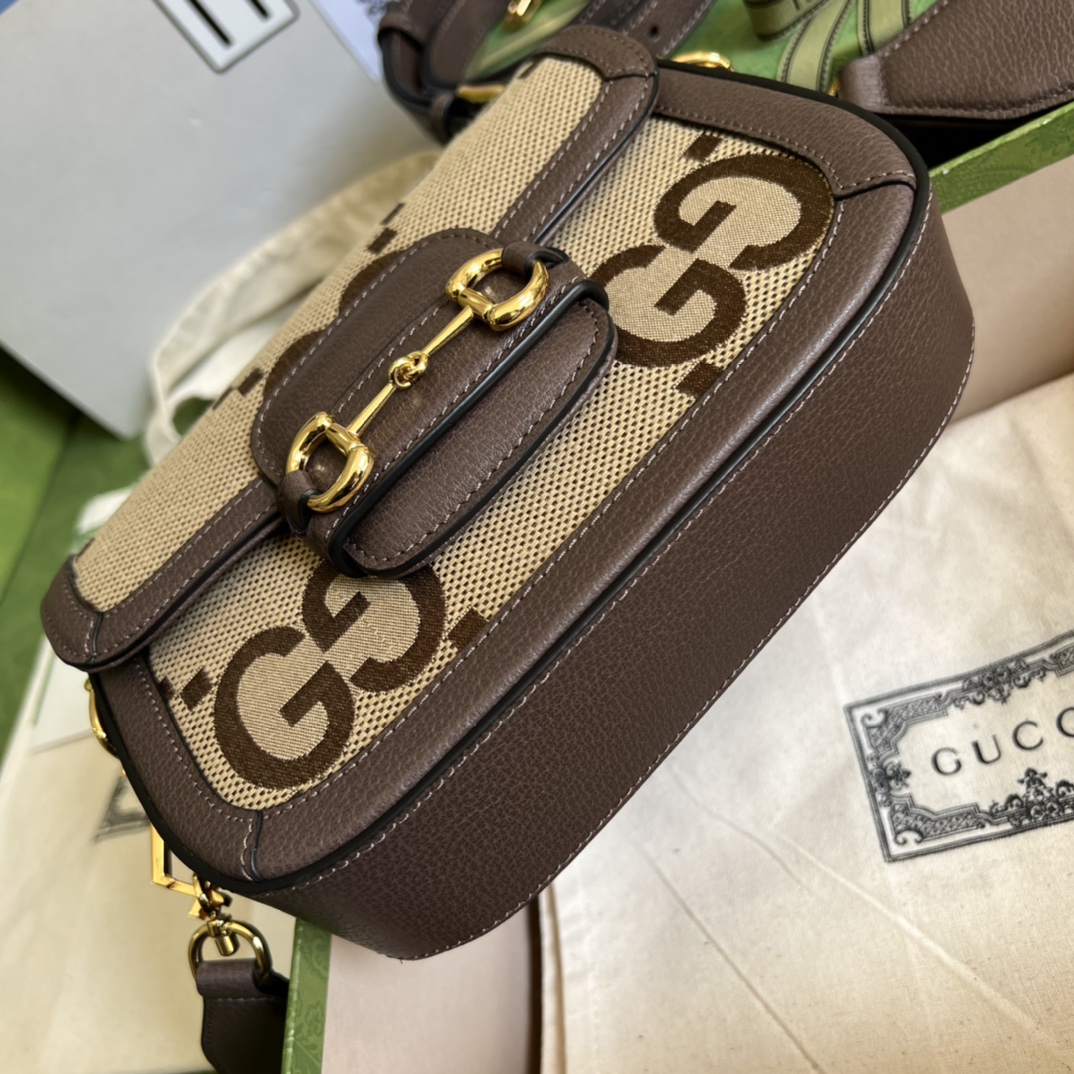 G*u*i horsebit 1955 jumbo gg mini bag