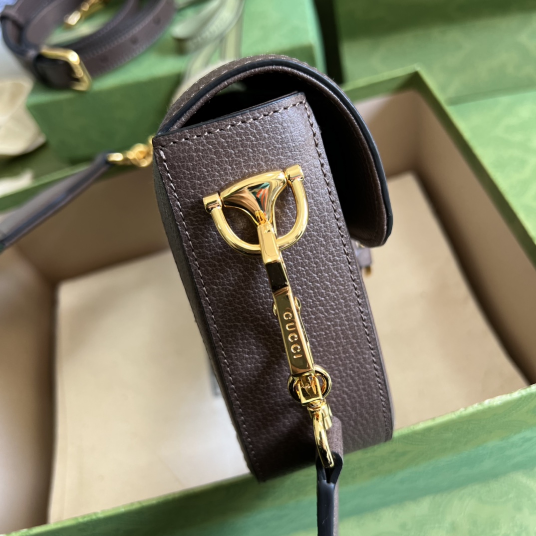 G*u*i horsebit 1955 jumbo gg mini bag