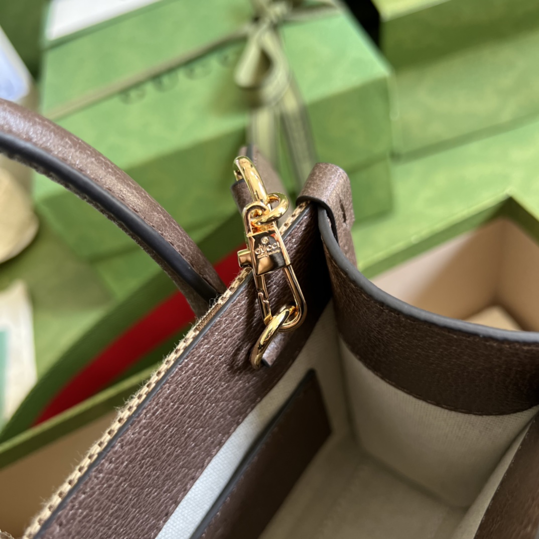 Mini tote bag with Interlocking G