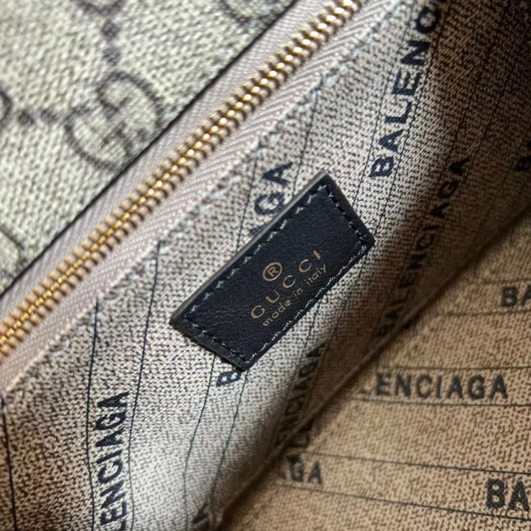 G*u*i x ba*len*cia*ga the hacker project small hourglass bag beige
