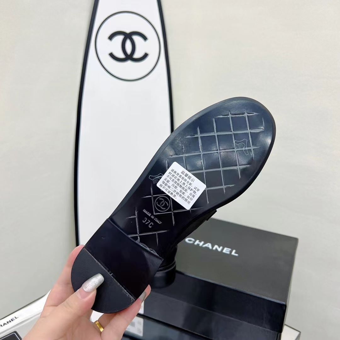 Ch*el cc classic loafers