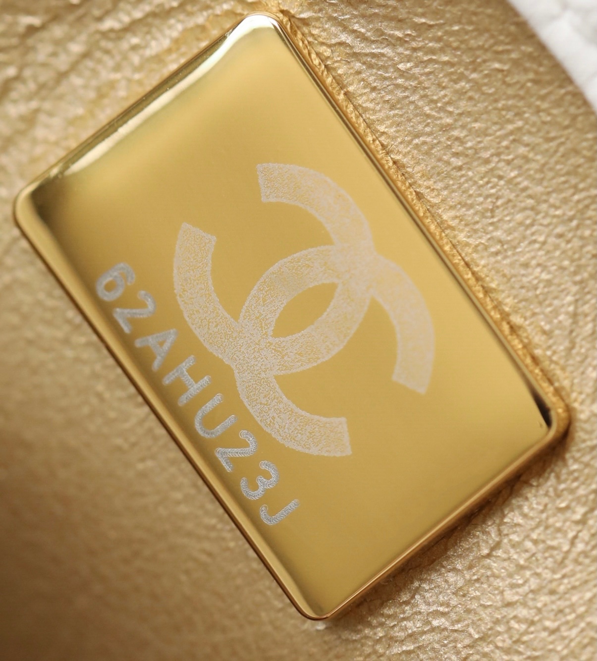 Ch*el classic flap mini with golden ball