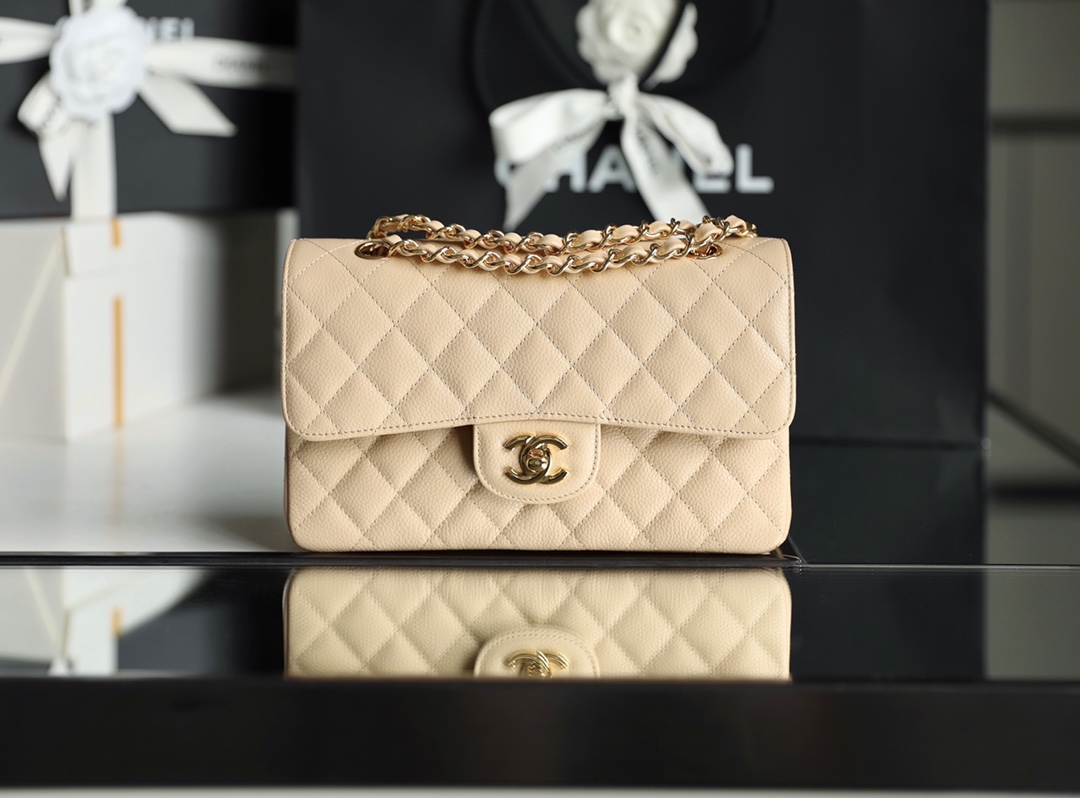 Ch*el small classic flap bag