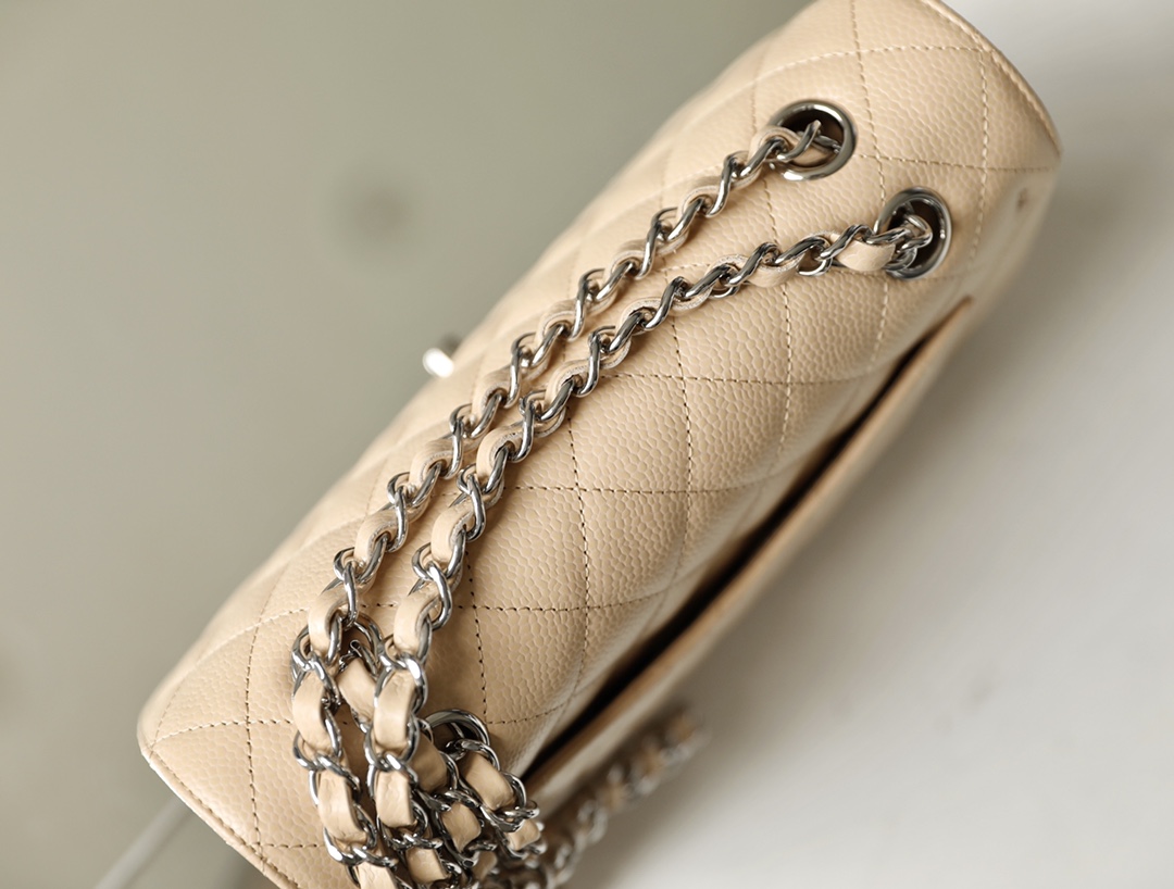 Ch*el small classic flap bag