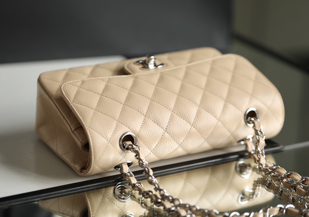 Ch*el small classic flap bag