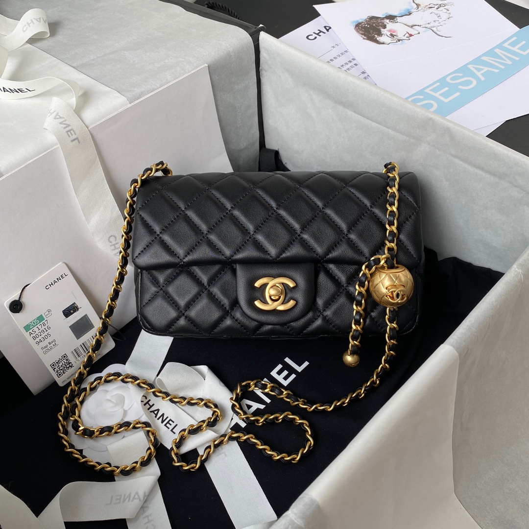 Ch*el mini flap bag