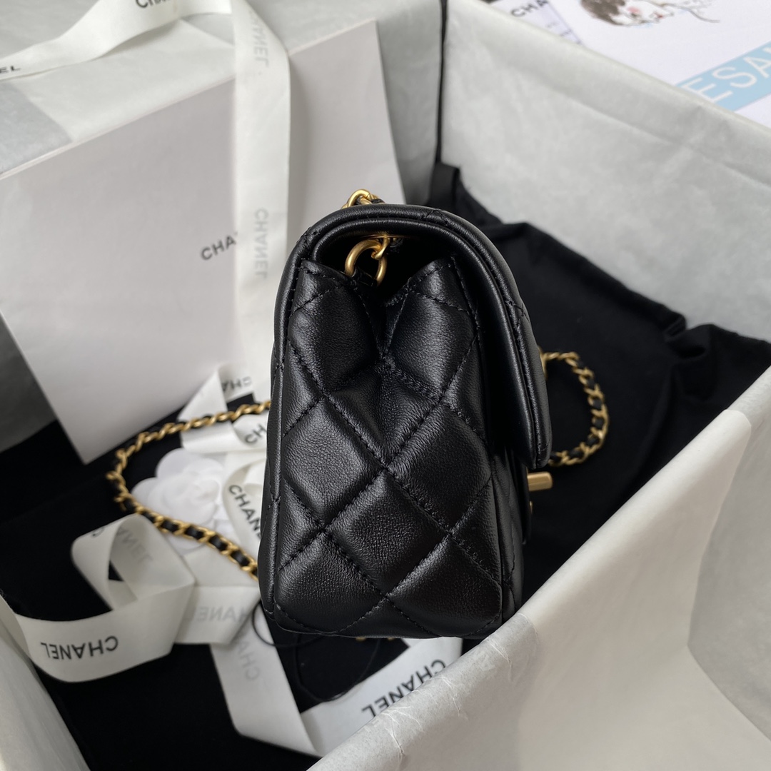 Ch*el mini flap bag