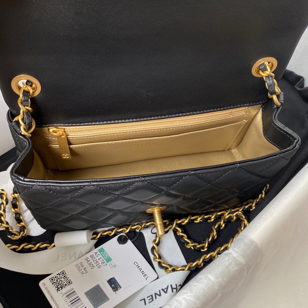 Ch*el mini flap bag