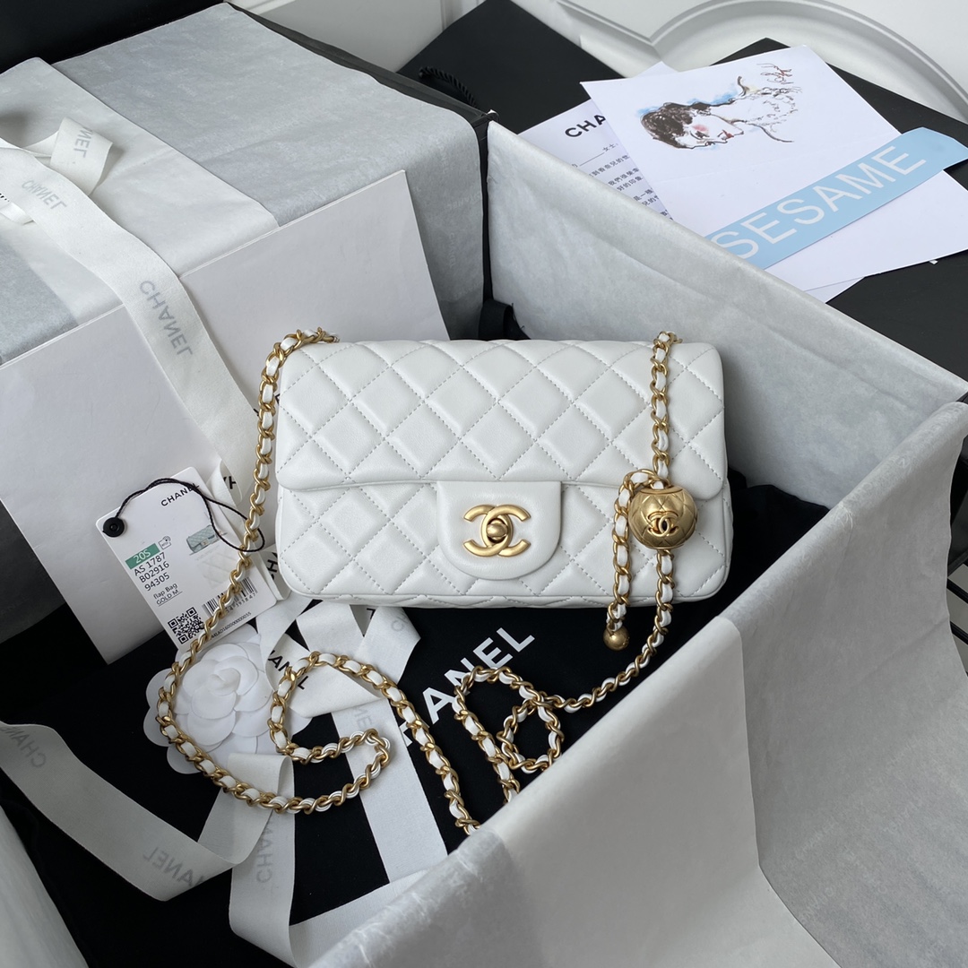 Ch*el mini flap bag