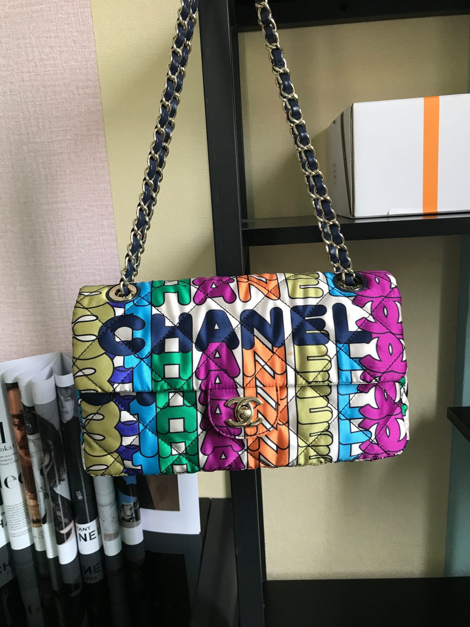Ch*el flap bag
