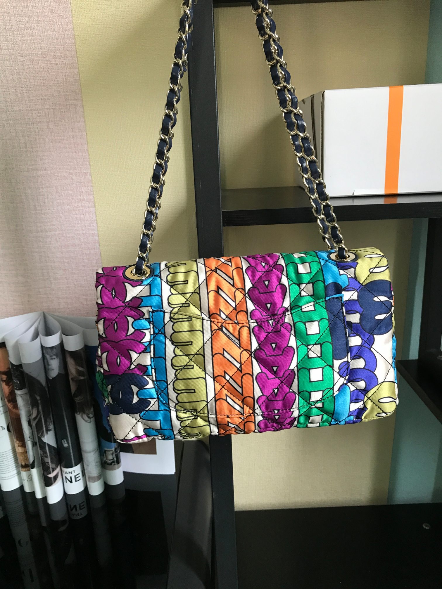 Ch*el flap bag