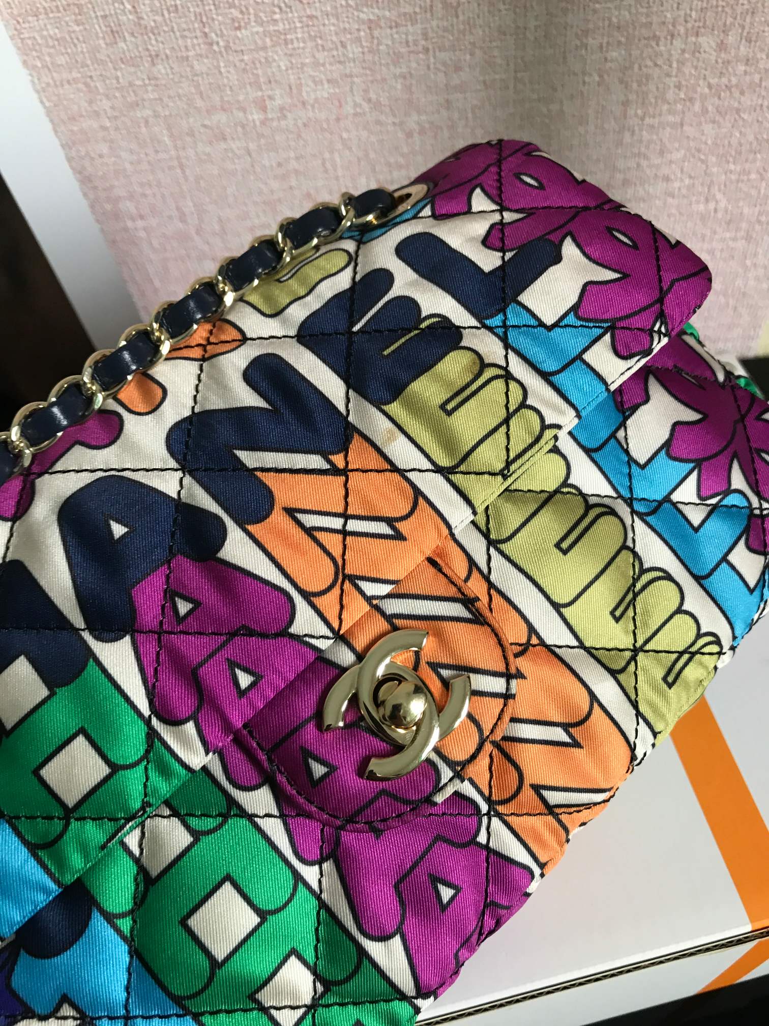 Ch*el flap bag