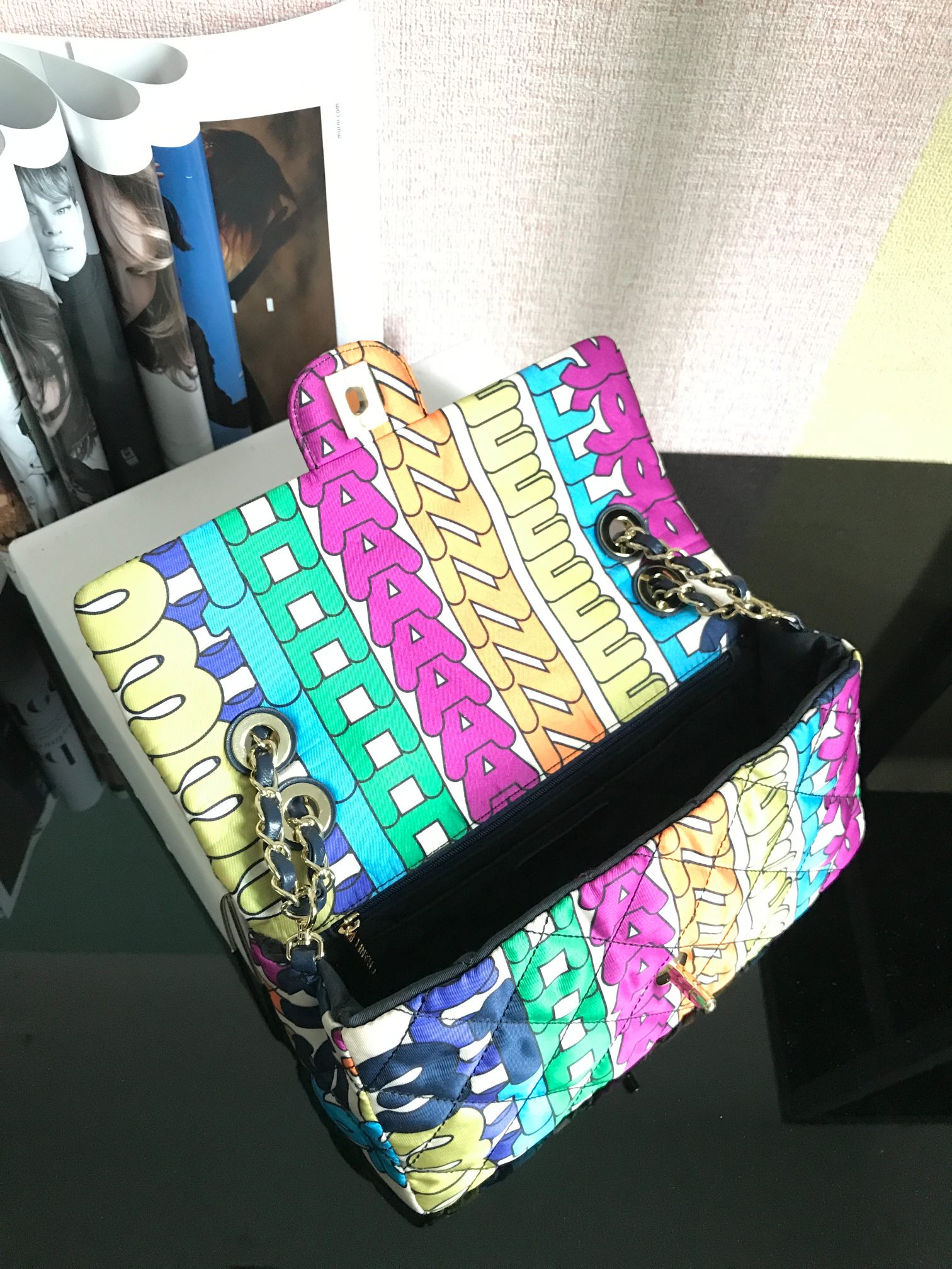 Ch*el flap bag
