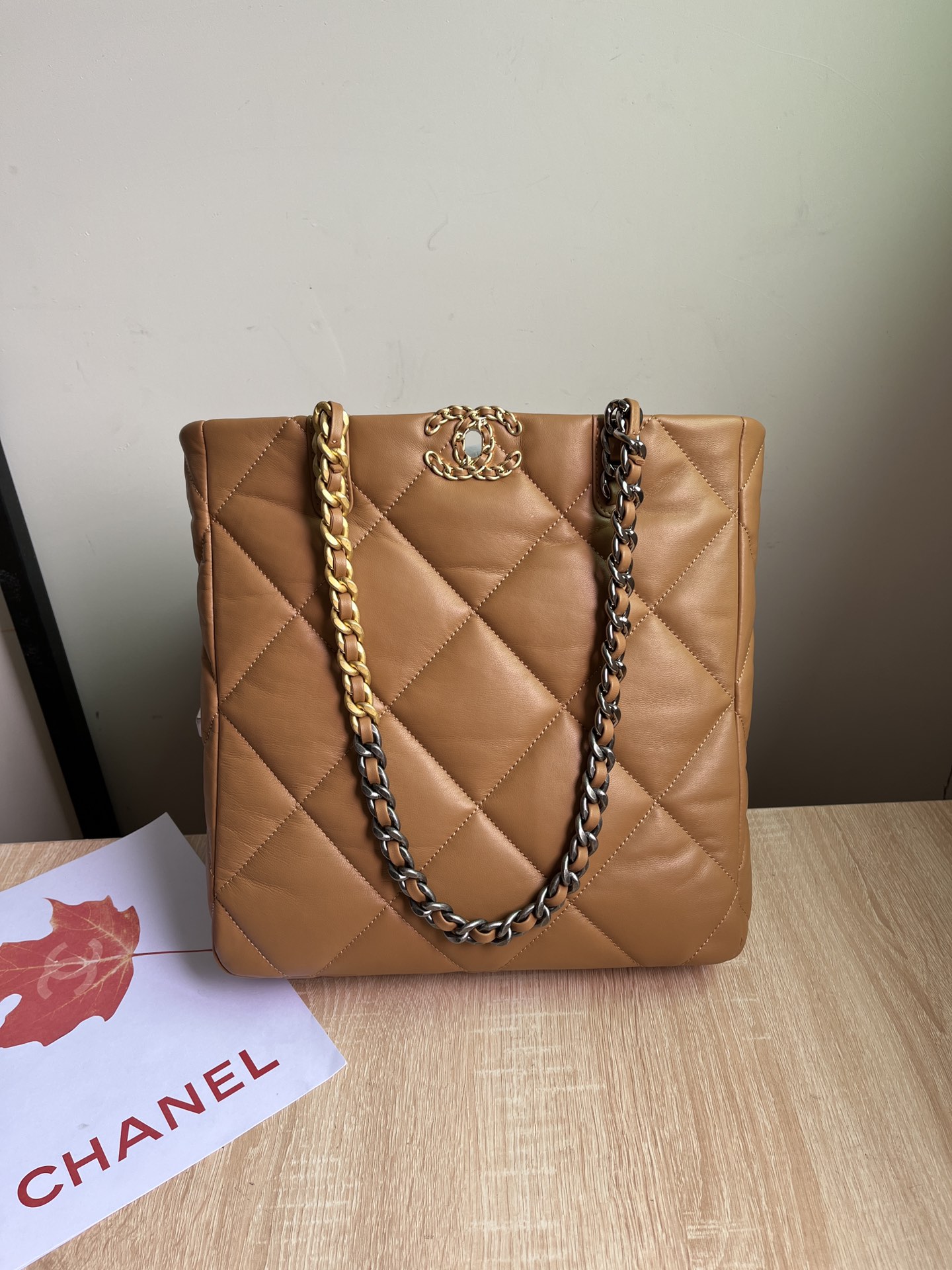 Ch*el 19 shopping bag