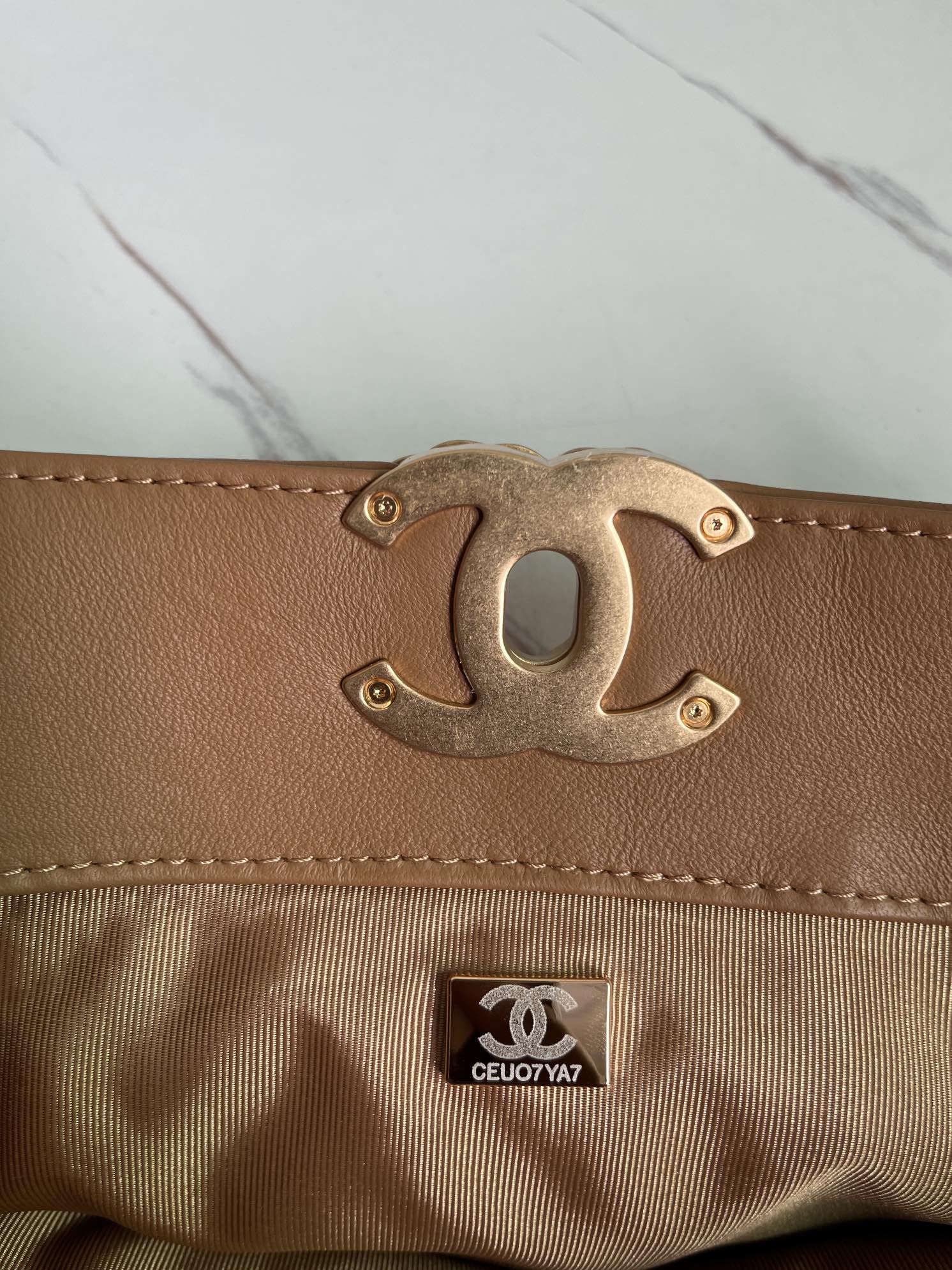 Ch*el 19 shopping bag