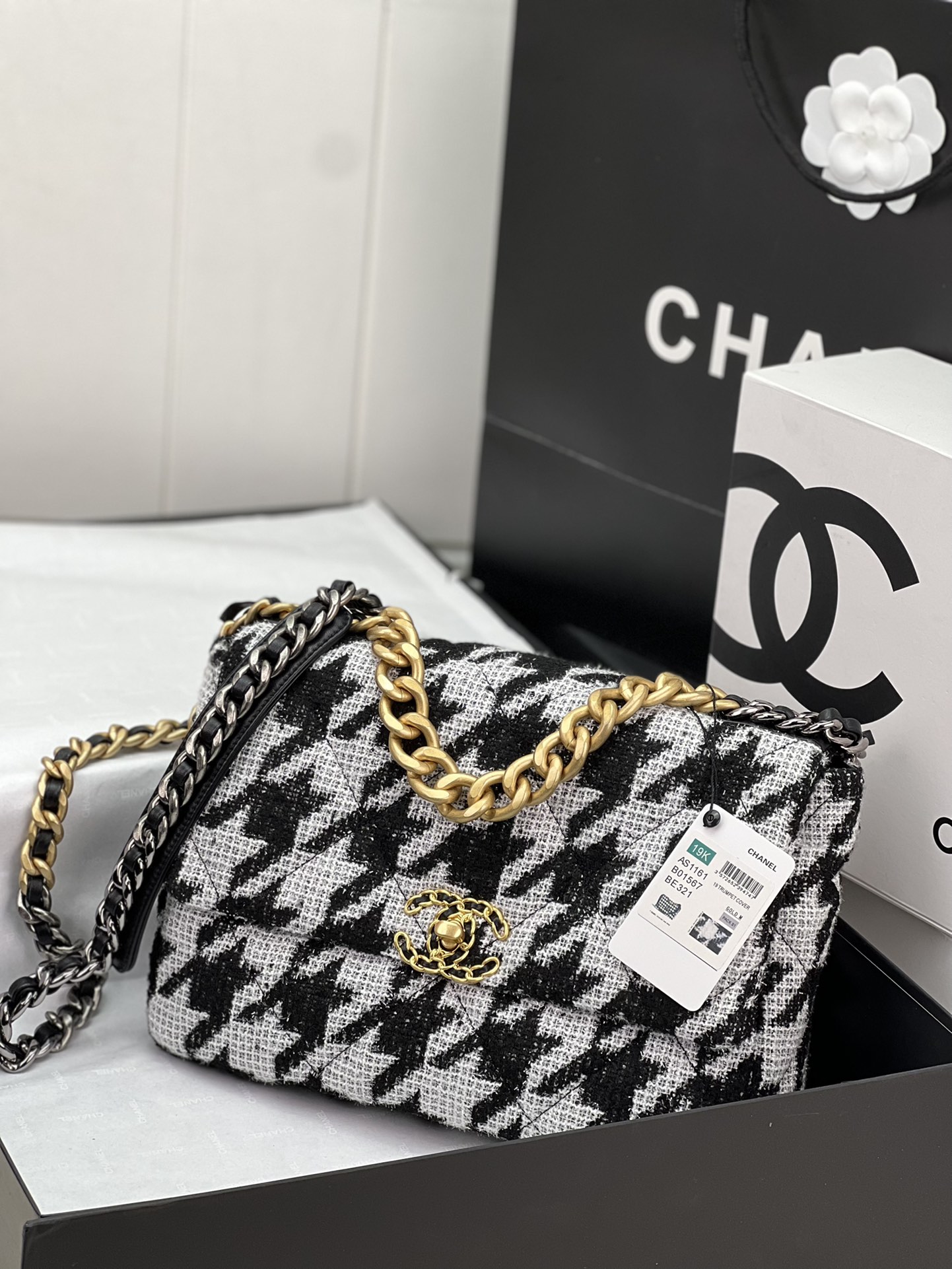 Ch*el 19 large handbag