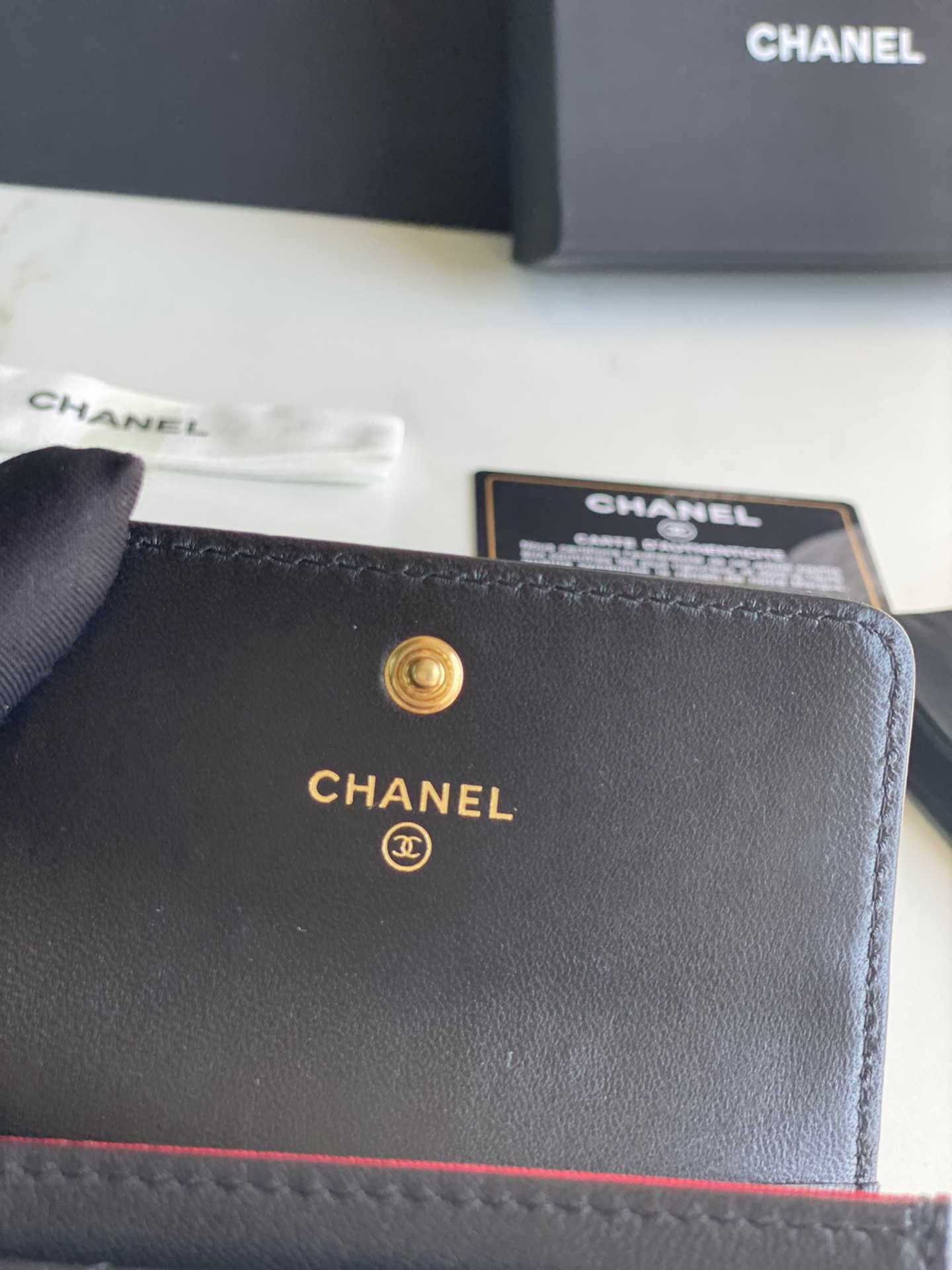 Ch*el 19 flap card holder