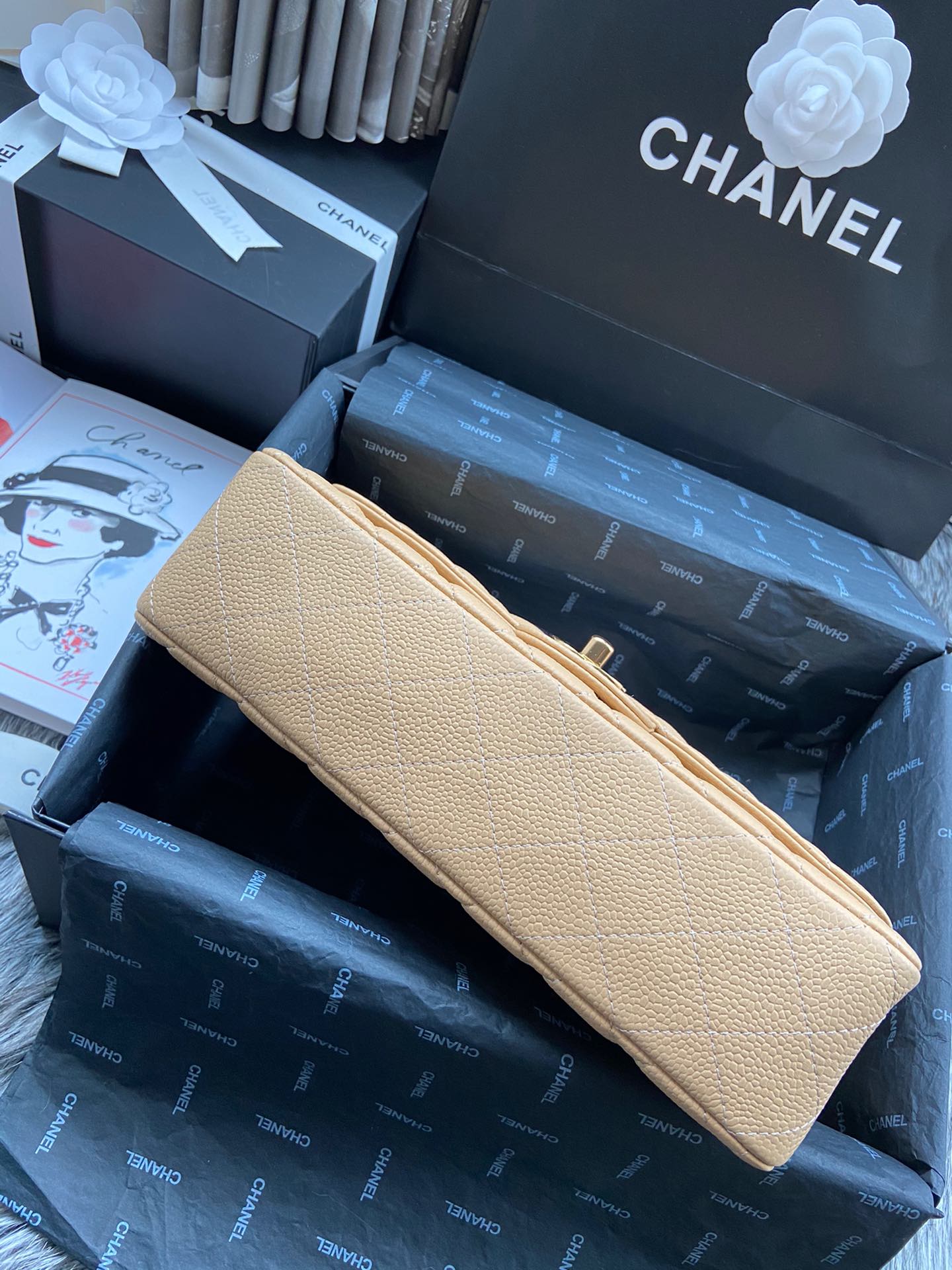 Ch*el flap bag