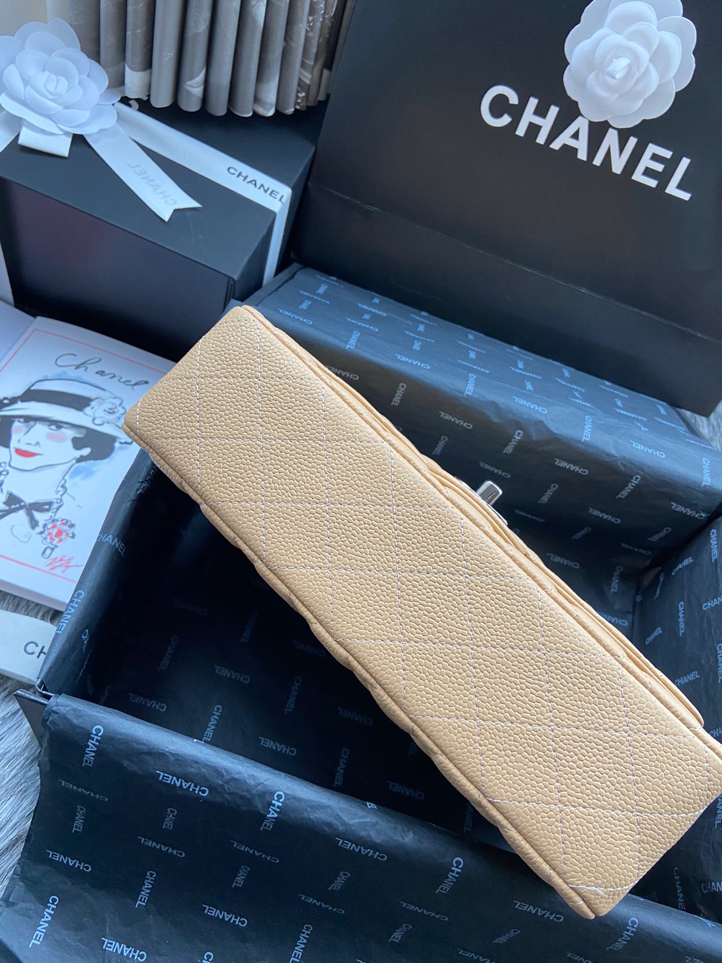 Ch*el flap bag