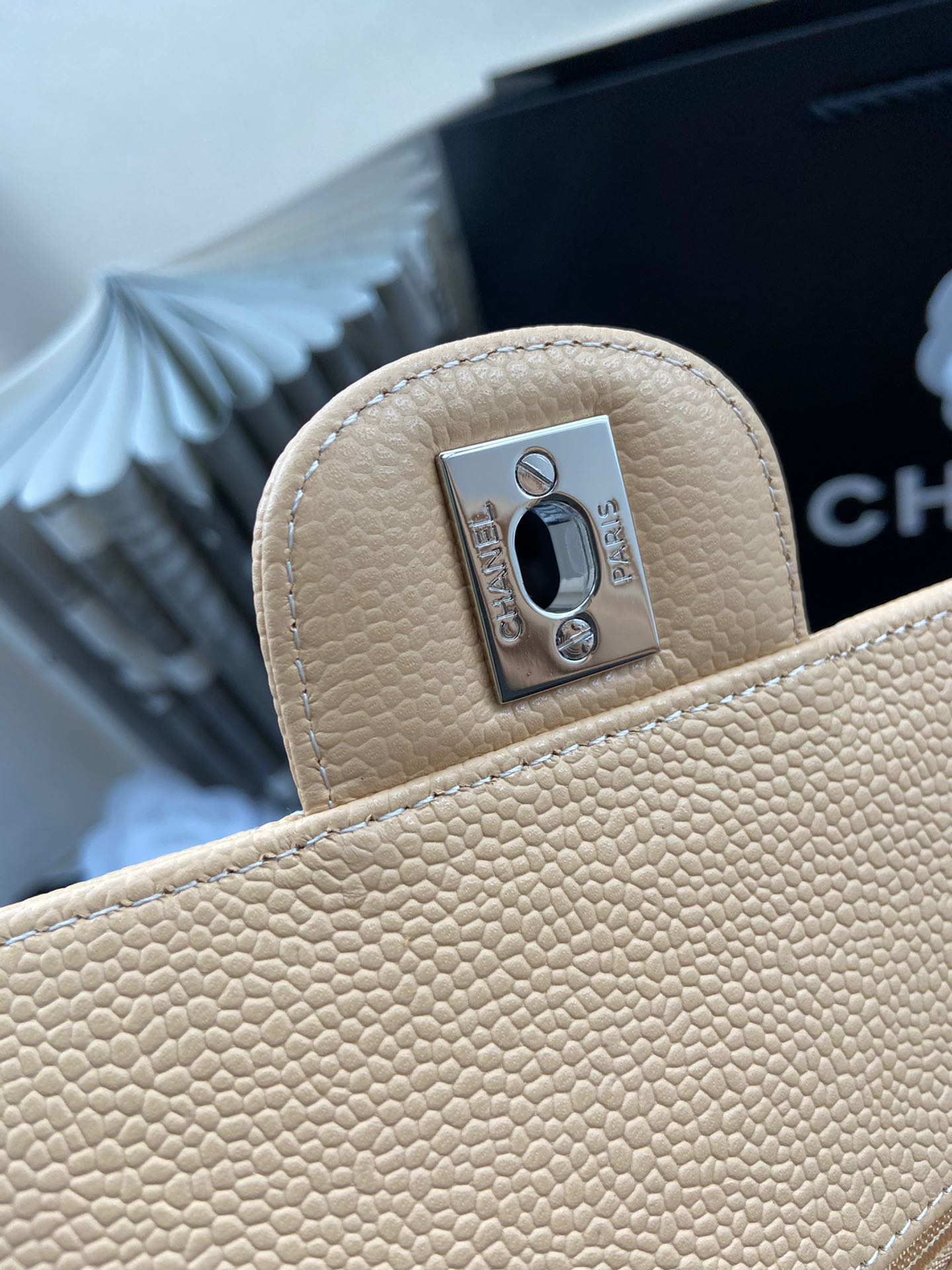 Ch*el flap bag
