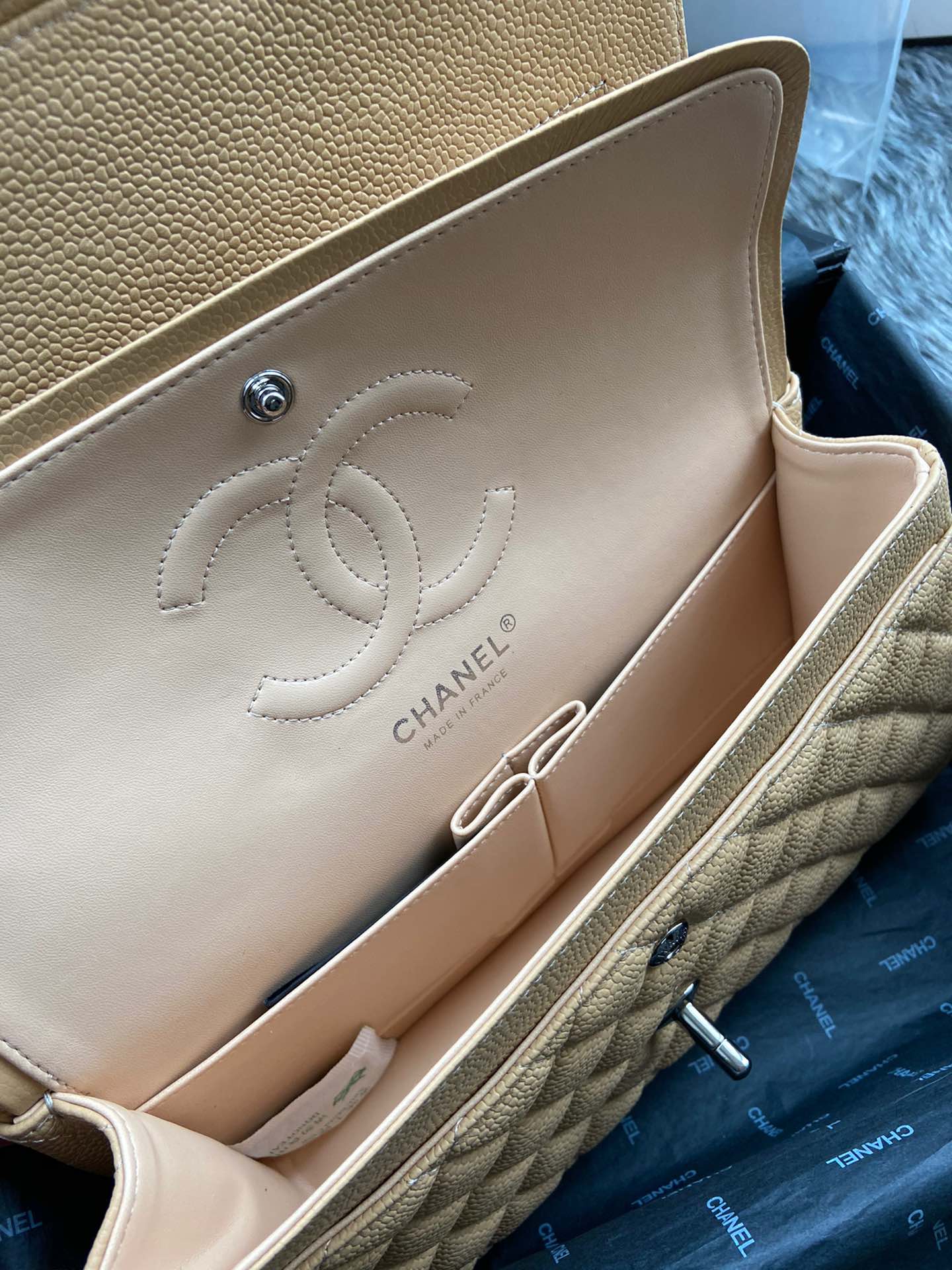 Ch*el flap bag