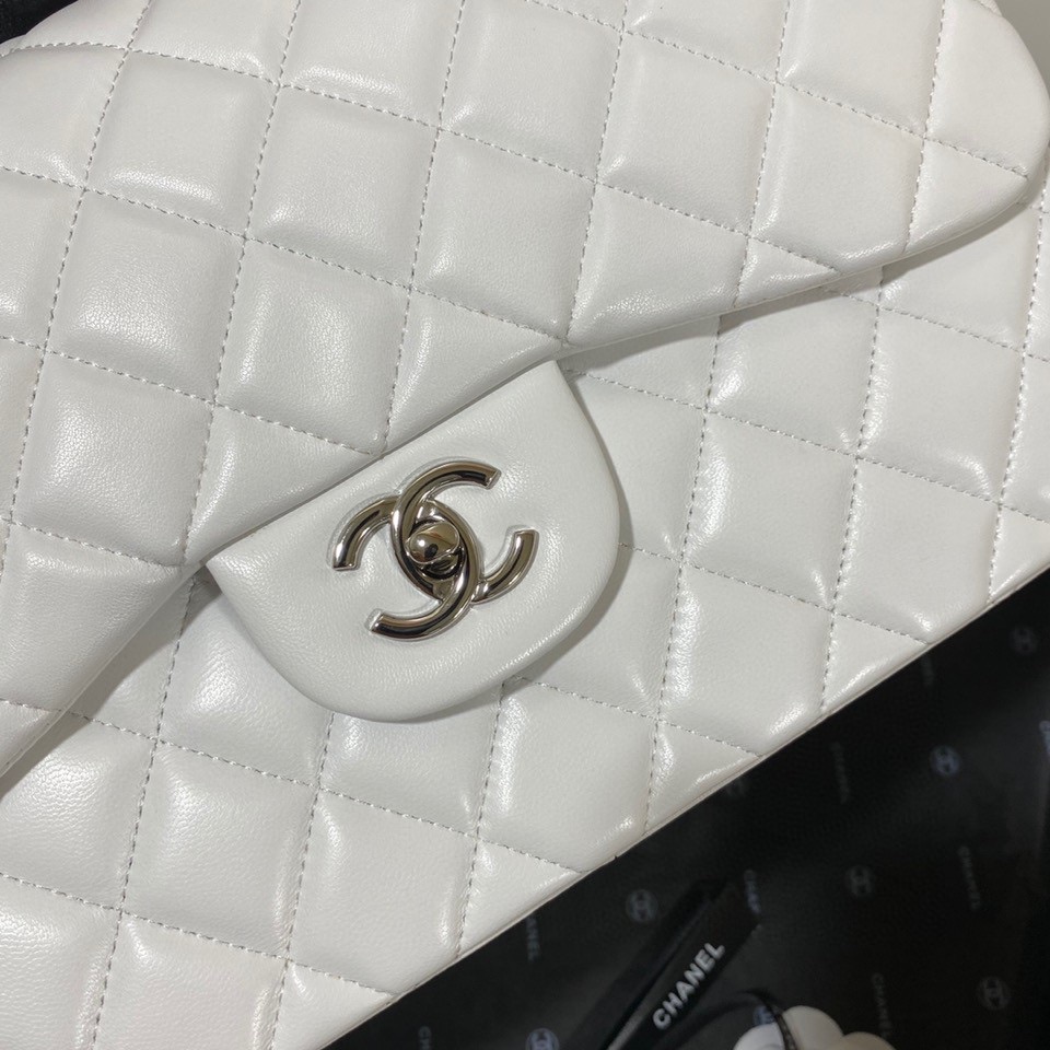 Ch*el flap bag large