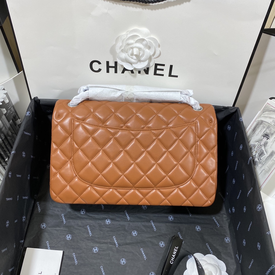 Ch*el flap bag large