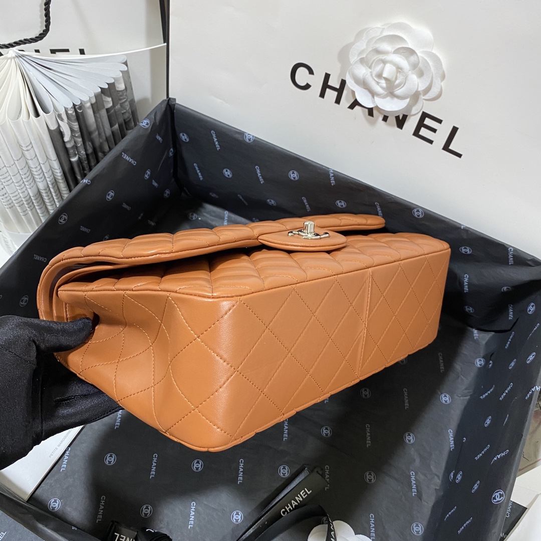 Ch*el flap bag large