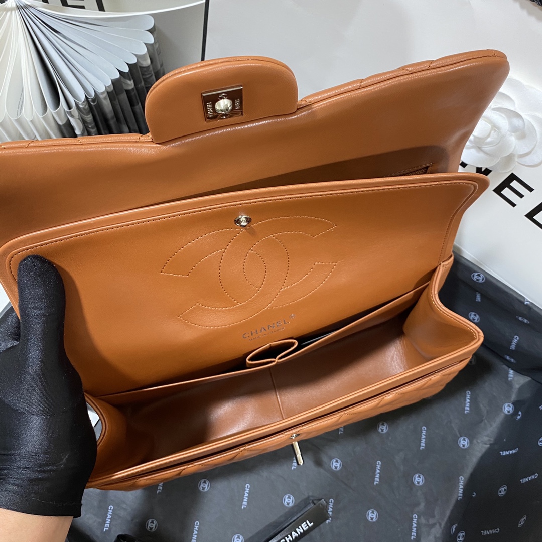 Ch*el flap bag large