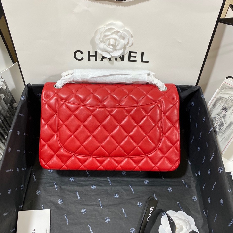 Ch*el flap bag large