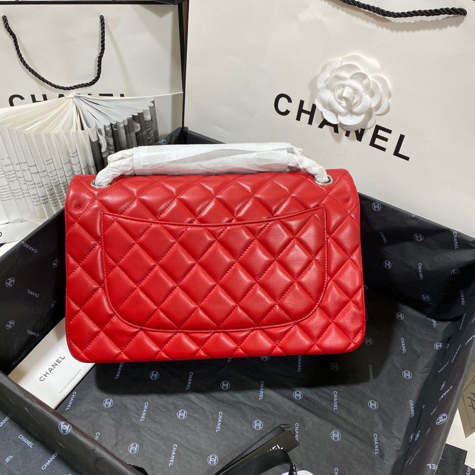 Ch*el flap bag large