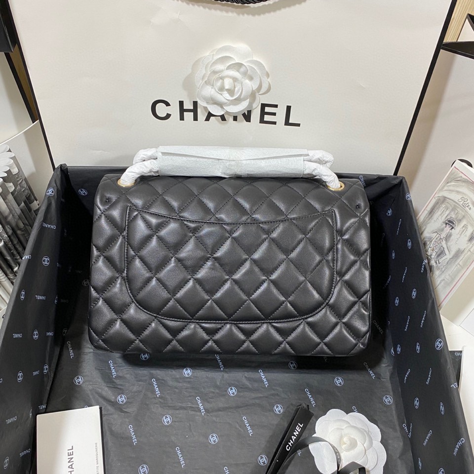 Ch*el flap bag large