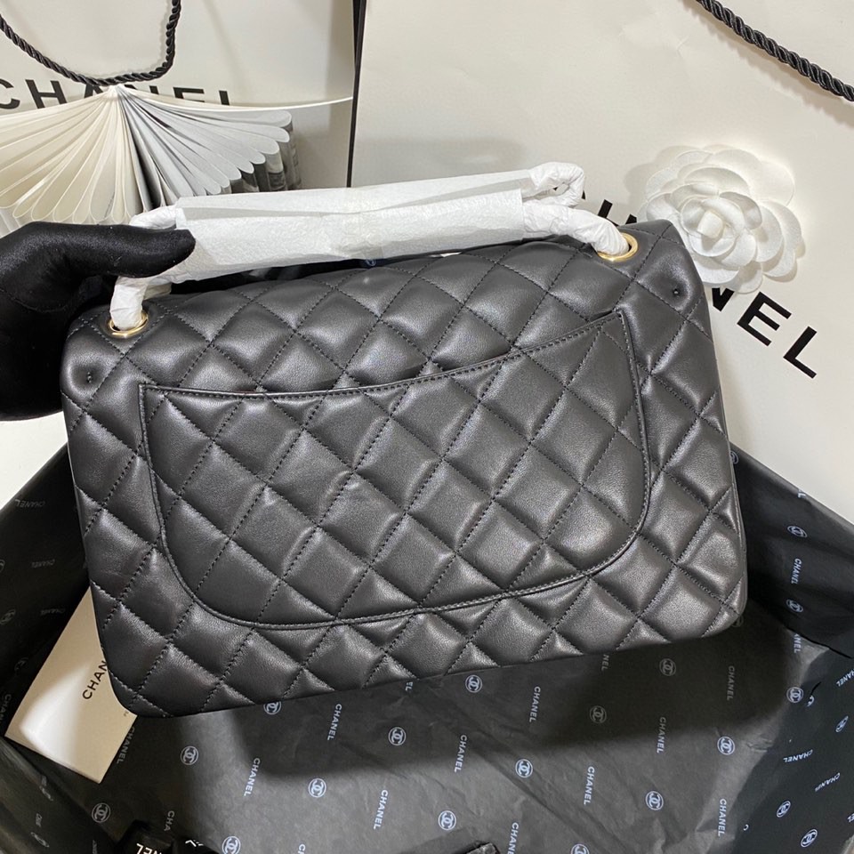 Ch*el flap bag large
