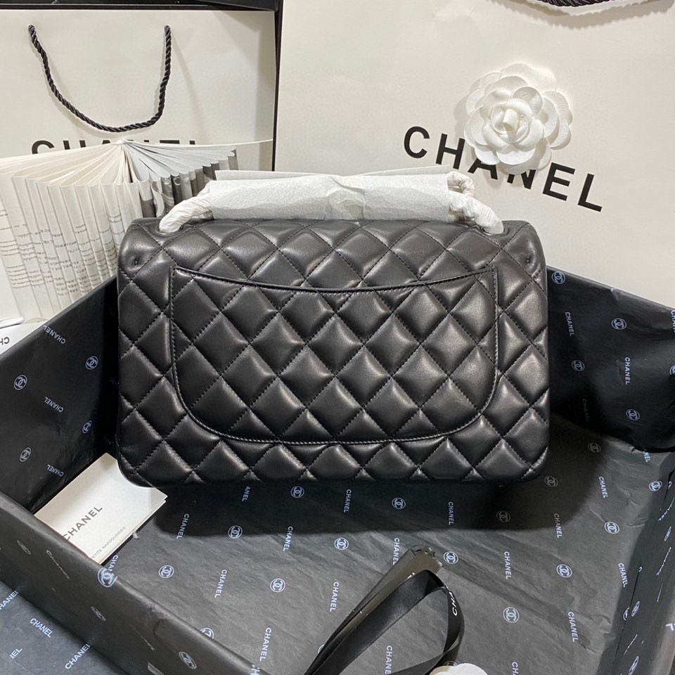 Ch*el flap bag large