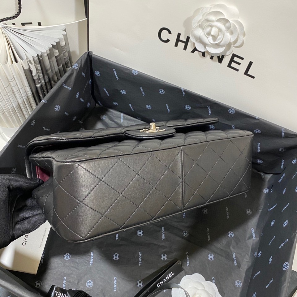 Ch*el flap bag large