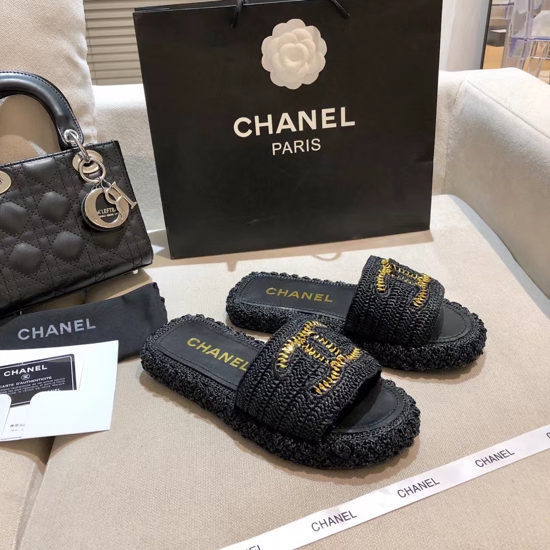 Ch*el honey slippers
