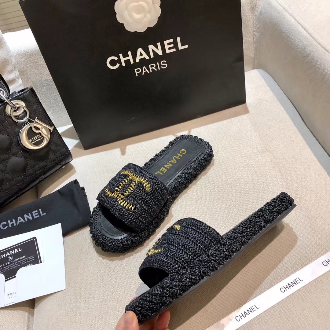 Ch*el honey slippers