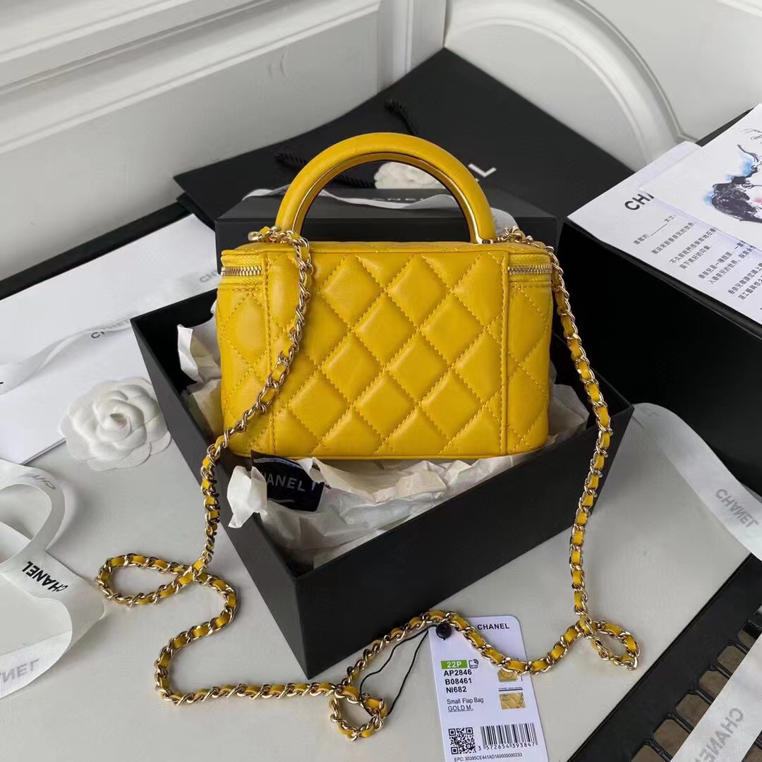 Ch*el cosmetic bag
