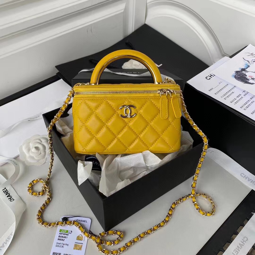 Ch*el cosmetic bag