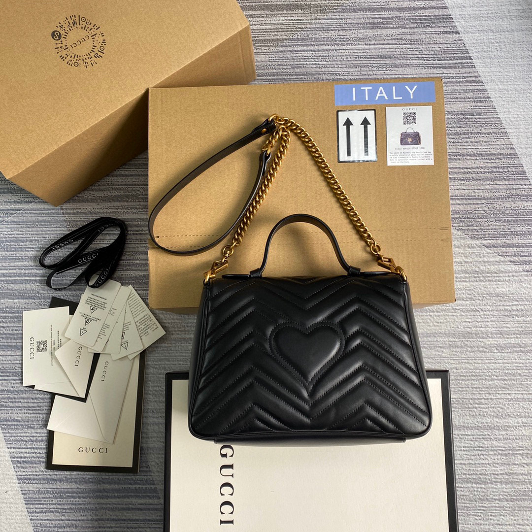 GG marmont small top handle bag